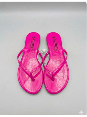 ZU ZHI YE Pink Flip Flop Sandals Size 7.5